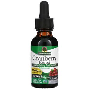 Nature's Answer Estratto di Mirtillo Rosso 30 ml - Supporta la salute del tratto urinario con assorbimento rapido e antiossidanti