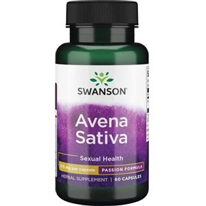 SWANSON Avena Sativa 575 mg - Integratore in capsule per il supporto alla salute sessuale e ricco di nutrienti