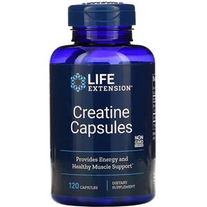 Life Extension Capsule di creatina - 120 capsule, supporto muscolare e energia