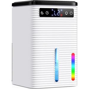 Aetherium Deumidificatore Elettrico Anti Muffa, Doppia Modalità Ventilazione (L1/L2), Serbatoio 2500ML, Ultra Quieto con Spegnimento Automatico, Timer 2-12 Ore, Design Compatto per Casa e Ufficio, 850ML/24H