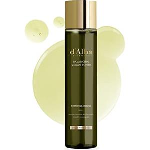 d'alba Piedmont d'Alba Mild Skin Balancing Tonico Vegano con Tartufo Bianco Italiano, Bilanciamento del PH, adatto alla pelle sensibile, Finitura Leggera, Cura della pelle Coreano
