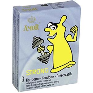 Amor Anali Strong Profilattici - 3 Pezzi