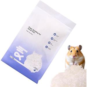 Generico Lettiera per Conigli, Lettiera In Carta E Cotone Per Criceti, Sicuro Antiodore per Conigli Gabbia Interni Casa Habitat