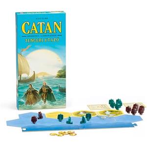 Catan il gioco Gioco da tavolo: Espansione Catan, Navigatori - 5-6 giocatori, in lingua ungherese.