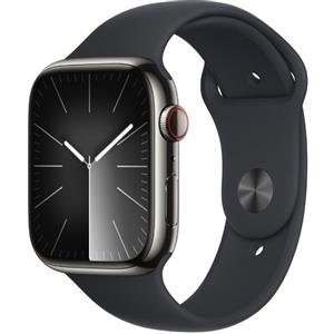 Apple Watch Series 7 (2021) Acciaio inossidabile, 41mm, Grafite - GPS + Cellular - Ottimo