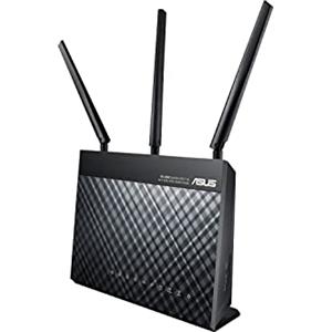 ASUS DSL-AC68U Modem Router, compatibile Ai Mesh, Annex A B J, WiFi 5 AC1900 MIMO, 4x Gigabit LAN, AiProtection, CPU Dual-Core, USB 3.0 multifunzione