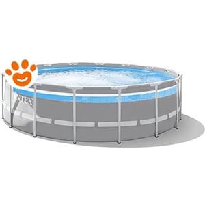 Intex Piscina Rotonda Prisma Clearview Premium (Ø488x122cm) Art. 26730 - Prism Clearview Premium (Ø488x122cm)