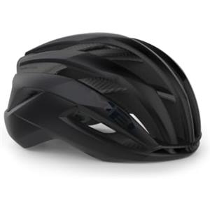 MET Caschi da bicicletta MET Trenta 3K Carbon Black | Matt Taglia S