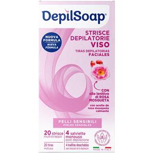 DEPILSOAP STRISCE VISO DEL20PZ
