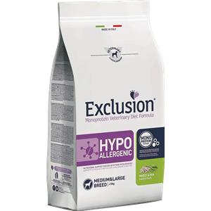 Exclusion Diet Hypoallergenic Medium/Large Breed Insetti e Piselli 12 kg - Crocchette monoproteiche cane - 1° ORDINE? fino al 20% di sconto