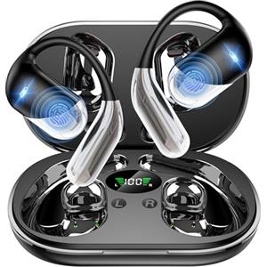 Paekole AI Cuffie Traduzione Simultanea, 2026 Auricolari Bluetooth 6.1 Wireless, 4 in1 Cuffie Traduzione Bluetooth 60 ore con ENC, 198 Lingue Auricolari Traduttori Istantanei Vocali Gratuite