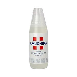 Amuchina Soluzione Disinfettante Concentrata 500ml - Disinfezione di Frutta, Verdura e Oggetti del Neonato