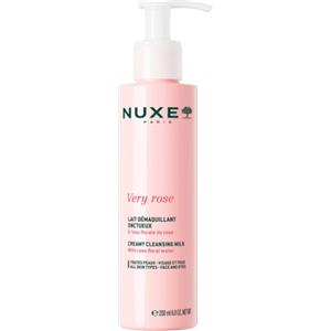 Nuxe Very Rose Creamy Cleansing Milk - Latte struccante vellutato per viso e occhi - 200 ml