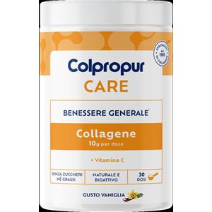 PROTEIN SA Colpropur Care Gusto Vaniglia 300g - Integratore a base di Collagene e Vitamina C
