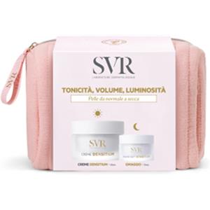 LABORATOIRES SVR Densitium Set Crema 50 ml Balsamo Notte 15 ml - Tonicità, Volume e Luminosità con Pochette in Omaggio