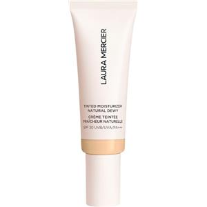 Laura Mercier Tinted Moisturizer Natural Dewy SPF 30 - Fondotinta liquido 45 ml, Colore 1N Birch, Copertura Leggera e Idratazione 24 Ore