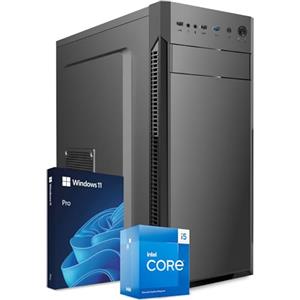 ROMAGNA COMPUTER PC Fisso Completo - Computer Desktop Intel Core i5-8400 - RAM 16GB DDR4 - SSD 500GB - Grafica Integrata Intel UHD 630 - Wi-Fi AC e Bluetooth - HDMI - USB 3.2 - Windows 11 Pro - Pronto all'Uso