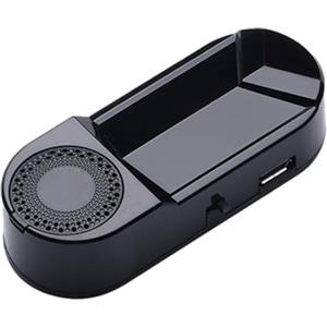 Zunishaone Luce di allarme per auto finta - ABS solare, antifurto fittizio, sensore di avviso | per la sicurezza del veicolo, garage per auto, garage, parcheggio, protezione notturna, deterrente a