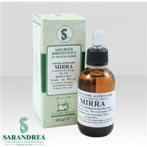 Sarandrea Mirra Tintura Madre 60 ml - Integratore per il benessere della mucosa orofaringea e del sistema digerente