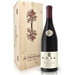 Lo Zoccolaio - Vino Rosso - Piemonte DOC Pinot Nero 'Re Noir' in Cassa di Legno - Confezione Regalo - 1 x 750 ml