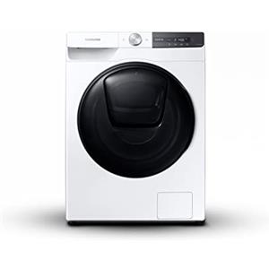 Samsung Lavatrice Ai Control UltraWash WW80T754DBT/S3, Libera Installazione, 8 kg, 1400 RPM, Classe A, WiFi, Vapore, Carica Frontale, 60l x 85h x 60p cm