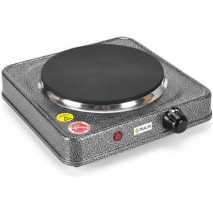 MULIN Piastra Elettrica per Cucinare 1500W, Fornello Elettrico Compatto con Piastra in Ghisa Ø18,5 cm, Fornellino Elettrico Piccolo da Tavolo, per Uso Domestico e Campeggio