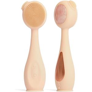 ROWALU JSKIN PRO| Spazzola Pulizia Viso Elettrica e Massaggiatore Facciale Lifting con Pietre Naturali | Vibrazione Sonica e Tecnologia Riscaldante | Rimuove Punti Neri e Acne, Tonifica e Illumina