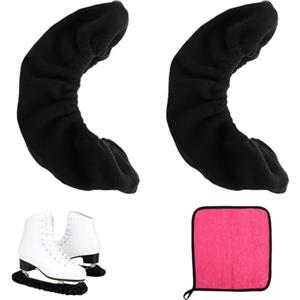 TMZELOA Protettore Lama Pattini Ghiaccio, Coprilama Pattini Hockey & Artistico per Adulti, Skate Cover, Proteggilama di Hockey, Soakers Ice Skating Guards Protezione Antiruggine & Umidità per Pattini Ghiaccio