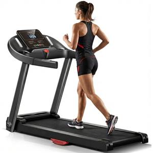 Kdtoll Tapis Roulant Salvaspazio 14km/h, Tapis Roulant Elettrico Pieghevole con Inclinazione 15%, Walking Pad Pieghevole da Casa, Motore Silenzioso 3.0 HP, Display LED, Portata 136 kg