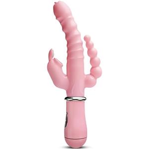 GIFTZS vibratore Giocattoli per adulti Vibratore anale per coniglio, vibratore, lingua, doppia asta, masturbazione, donna, eroti, giocattoli sessuali Per coppia