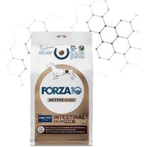 Forza10 Active Vet Diet Intestinal Colon Fase 1 Mini/Toy - Alimento Secco Dietetico Completo per Cani Adulti di Piccola Taglia - 1,5 kg