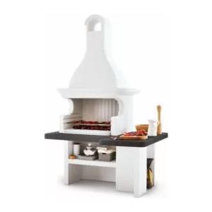 Palazzetti Barbecue a carbonella in cemento palazzetti mauritius 158x119x252 cm