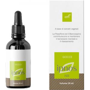 Oti Ipnos Gocce 50ml - Integratore Alimentare Calmante con Passiflora e Biancospino