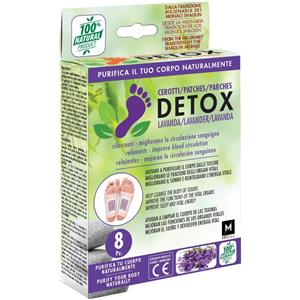 MED Srl Cerotti Detox Piedi Lavanda - 8 Pezzi, Dispositivo Medico per Purificazione Naturale