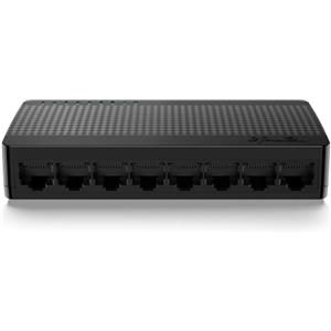 Tenda Switch Ethernet 8 Porte Gigabit, Switch Gigabit 10/100/1000 Mbps, Switch Rete con Indicatore LED, Plug & Play, Mini Formato, Montaggio Desktop o a Parete, Guscio di Plastica (SG108 V4.0)