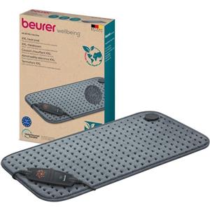Beurer Termoforo HK 123 XXL Cosy Grey Green Planet, Termoforo traspira