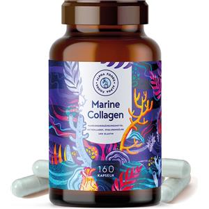 Alpha Foods Capsule di Collagene Marino con Acido Ialuronico Idrolizzato di Collag