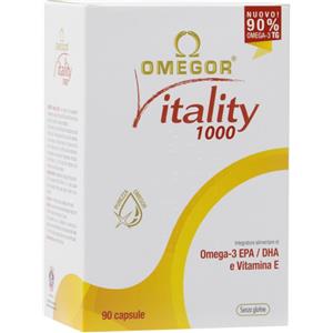 U.G.A. Nutraceuticals Srl OMEGOR VITALITY 1000 90 CAPSULE