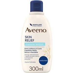 Aveeno Shampoo Lenitivo Skin Relief 300 ml con Avena Colloidale per Cuoio Capelluto Secco