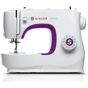 Singer Macchina da Cucire semiautomatica 32 punti colore Bianco Viola - M3505
