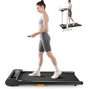 UREVO Tapis Roulant Elettrico Intelligente UREVO, Tapis Roulant Salvaspazio con Telecomando e App, Schermo LED, Ampia Superficie di Corsa, Motore Silenzioso, Ideale per Casa e Ufficio