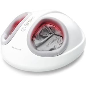 medisana FM 888 Massaggiatore plantare Shiatsu, elettrico, funzione luce rossa, funzione calore, 2 velocità, massaggio shiatsu e compressione per piedi e pianta del piede