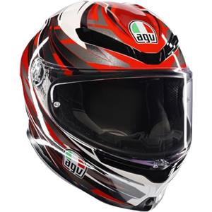 AGV K6 S E2206 MPLK REEVAL WHITE/RED/GREY S
