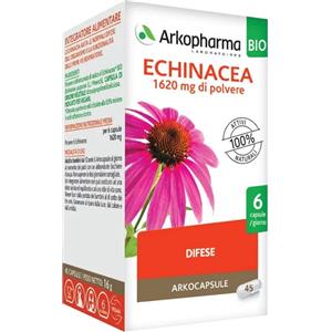 Arkopharma Echinacea BIO - Integratore Alimentare 45 Capsule per Difese Immunitarie