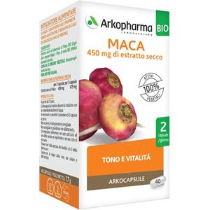 ARKOFARM Srl Arkopharma Maca Bio 40 Capsule