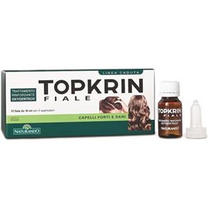 Naturando Topkrin - Fiale Rinforzanti Anticaduta per Capelli Fragili - 12 Fiale da 10 ml