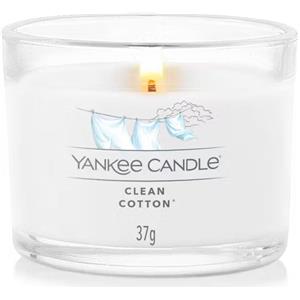 YANKEE CANDLE Candela Clean Cotton 37 gr