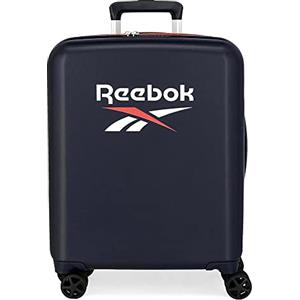 Reebok Roxbury Cabin Valigia Blu 40x55x20 cm ABS Rigido Lucchetto TSA Integrato 38.4L 2 kg 4 Doppie Ruote Bagaglio A Mano