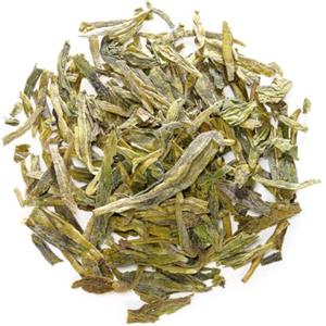 Valley of Tea Tè Verde Longjing - Xihu Dragon Well in Foglia dalla Cina | gusto dolce e vegetale con note di castagna tipico dei giardini intorno al lago di Hangzhou