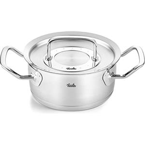 Fissler Original,Profi Collection Pentola per arrosti in acciaio innox 1.4 L, 16 cm, con coperchio in metallo, adatta per fornelli a induzione